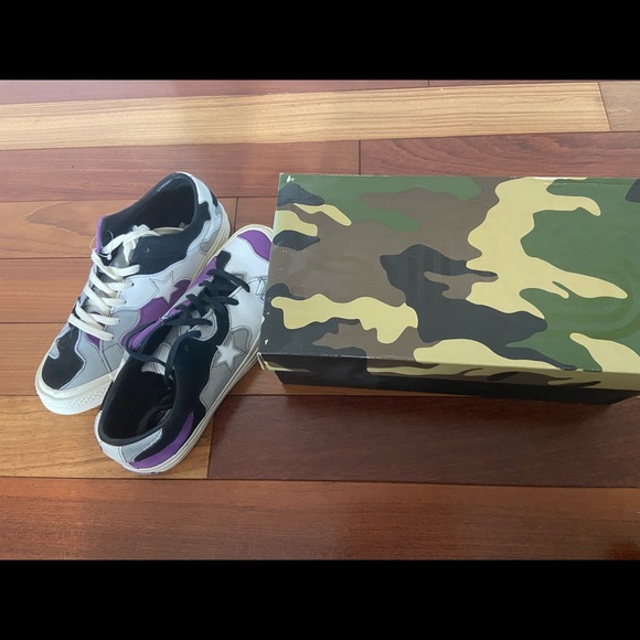 Converse x sneakersnstuff one star purple camo - Picture 2 of 14
